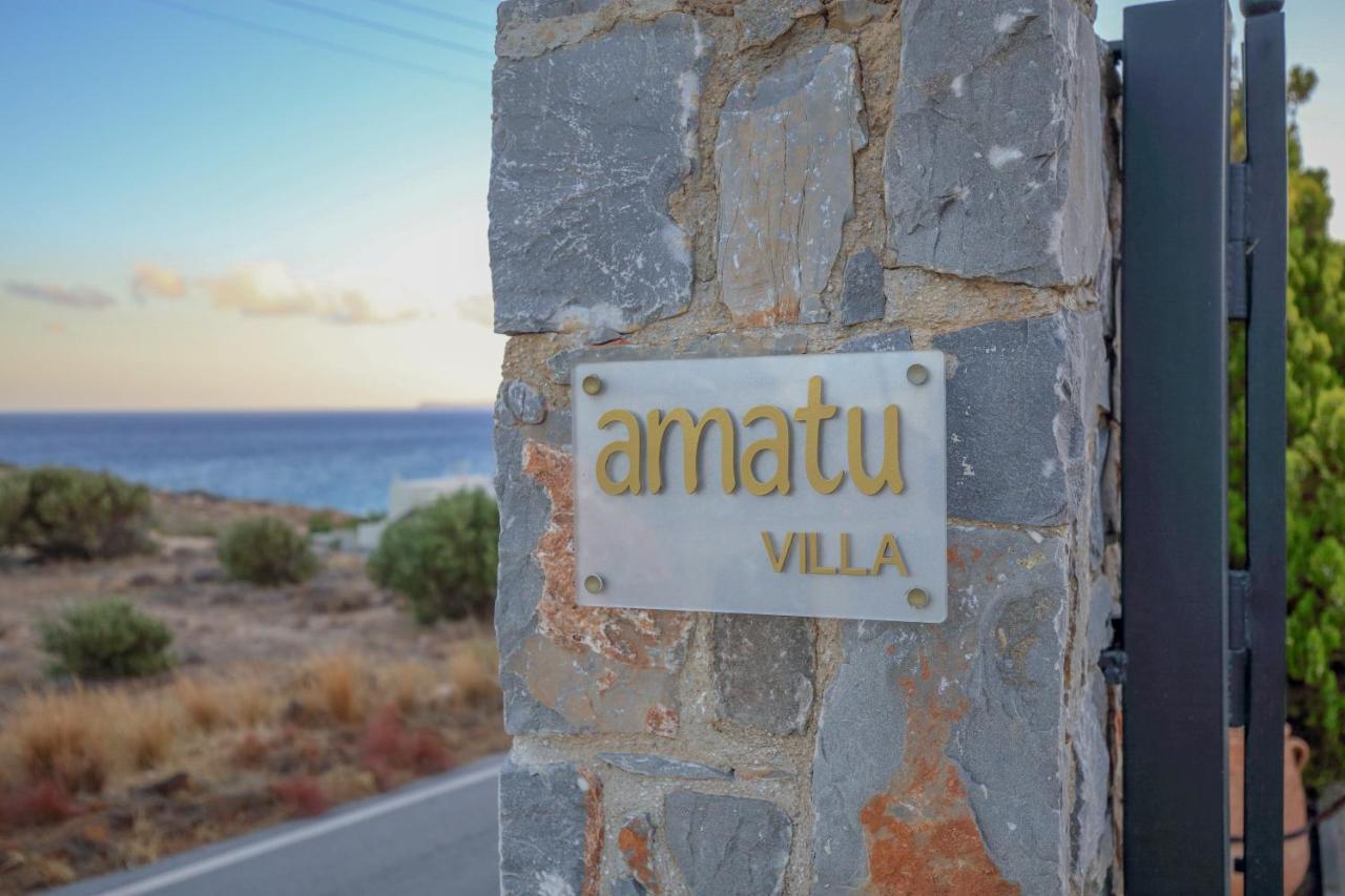 Amatu Villa Xerokampos  Eksteriør billede